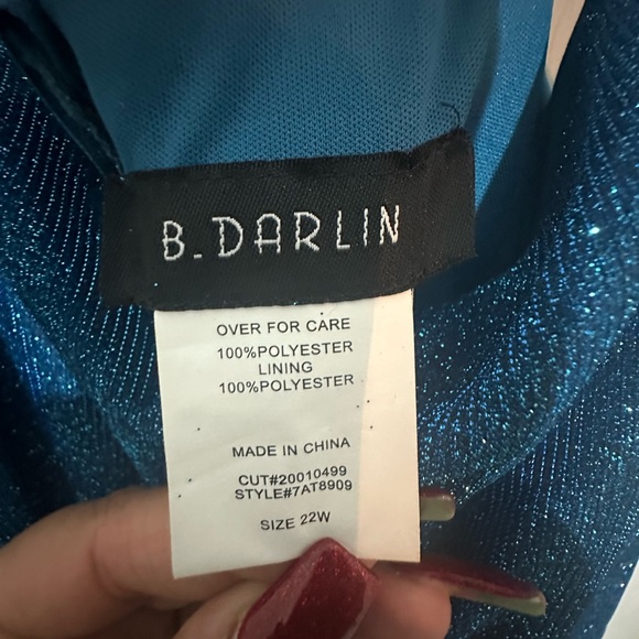 Royal Blue with sparkles - Picture 4 of 5